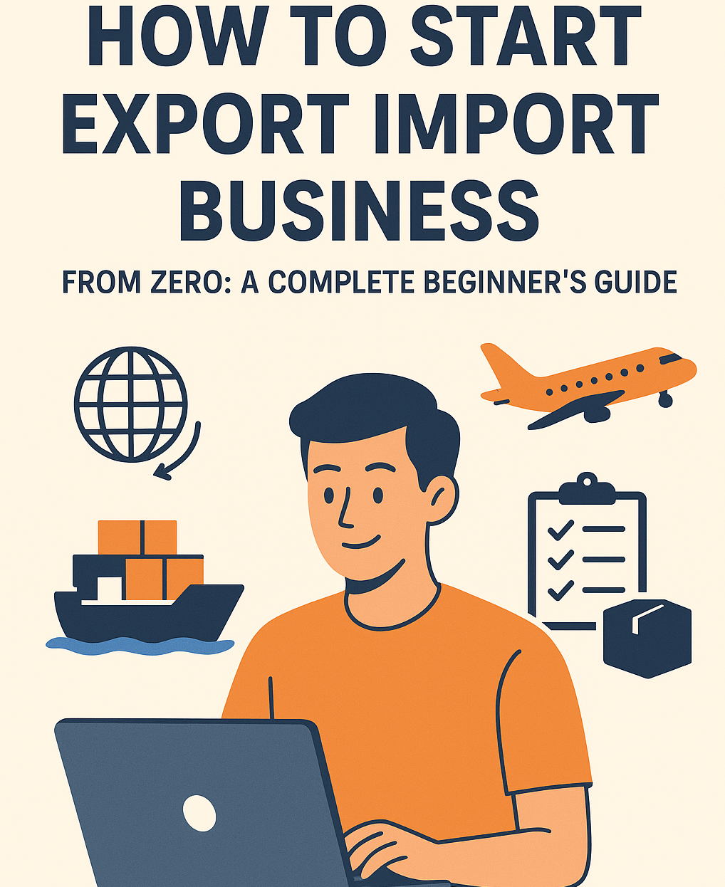 Learn how to start an export–import business from zero with low investment. Step-by-step guide for students, new entrepreneurs, and beginners.