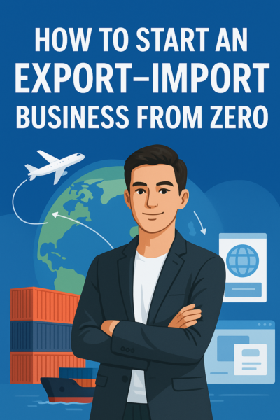 Start an Export–Import Business from Zero: A Complete Step-by-Step Guide for Beginners